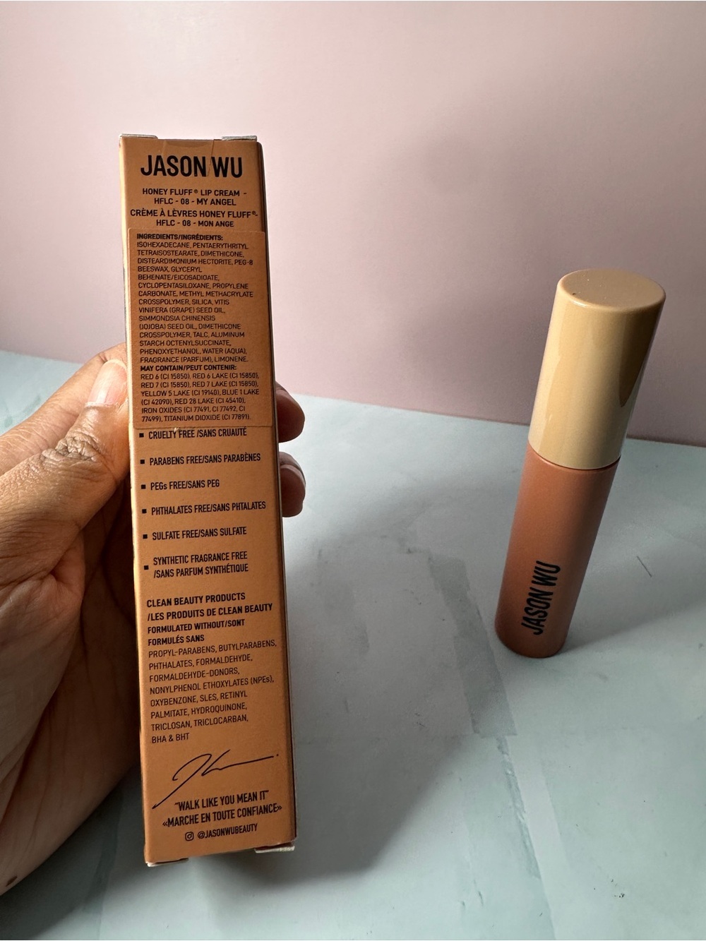 Jason Wu Honey Fluff Matte Liquid Lipstick - honey fluff - Picture 3 of 5